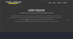 Desktop Screenshot of lisbonpubcrawl.com